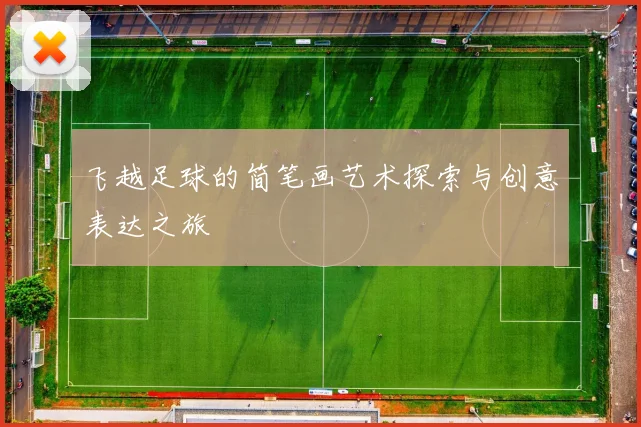 飞越足球的简笔画艺术探索与创意表达之旅